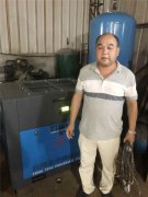 宜兴某陶瓷厂更换使用螺杆空压机